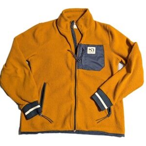 Kari Traa Rothe Fleece Jacket Women's S Burnt Orange Full Zip Outdoor